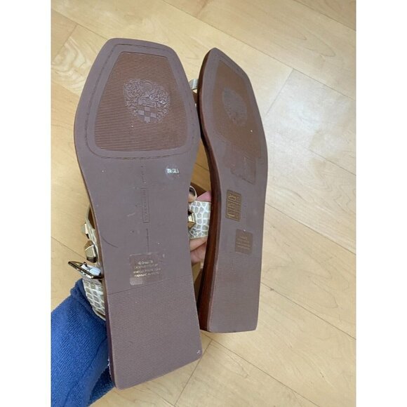 Vince Camuto "Dailette" studded toe loop Women **Missized** 8 &8.5 NEW sandal - Picture 5 of 7